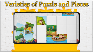 Jigsaw Cartoon Puzzle Game Screenshot 1