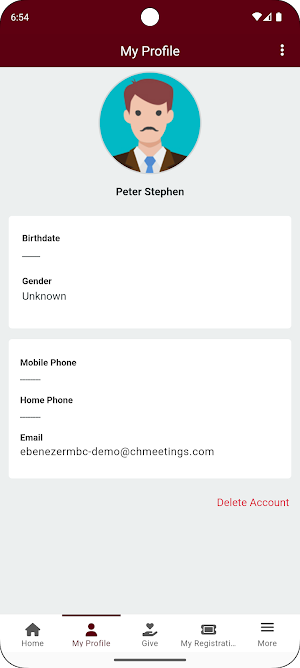Ebenezer M.B. Church Screenshot 3