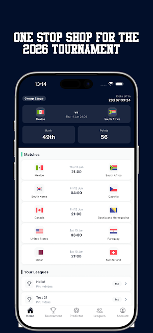 2026 World Cup Predictor Screenshot 0