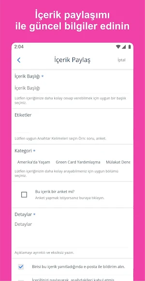 Green Card Support Forum Screenshot 2