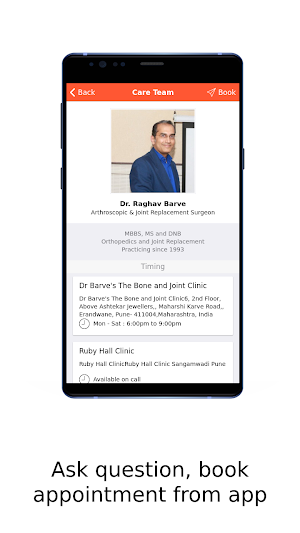 Dr Barve's The Bone and Joint Clinic Screenshot 2