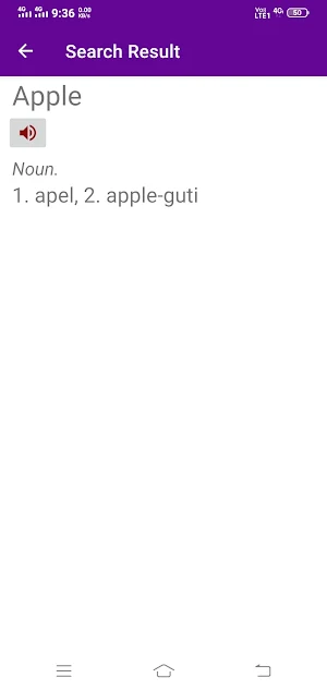 English To Nagamese Dictionary Screenshot 3