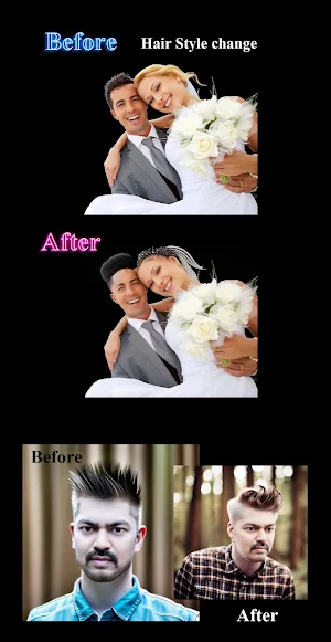 AI Hair Style & Face Changer Screenshot 2