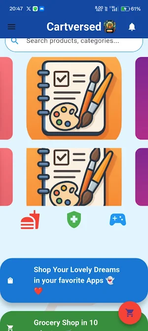 Cartversed – All in One shop Screenshot 2