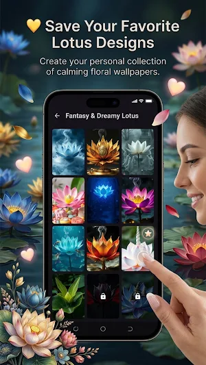 Lotus Wallpaper Flower HD Screenshot 1