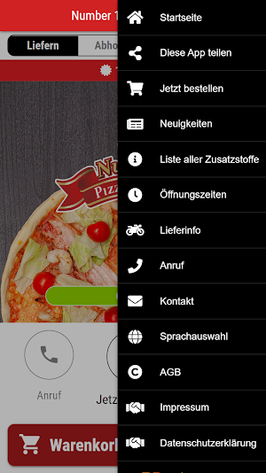 Number 1 Pizza & Kebap Screenshot 2