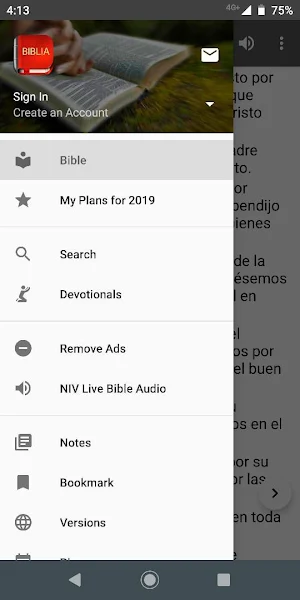 Bible Reina Valera Offline Screenshot 0