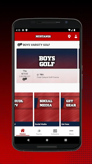 Crimson Cliffs HS Mustangs Screenshot 0