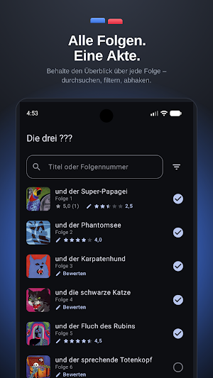 Hörspielakte: für Die drei ??? Screenshot 0