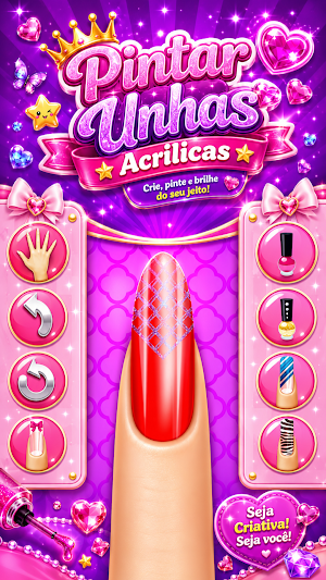 Jogo de Pintar Unhas Acrílicas Screenshot 1