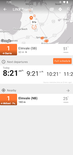 Simcoe County Bus - MonTransit Screenshot 1