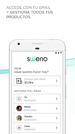 Mi Sweno - Área de cliente Screenshot 0