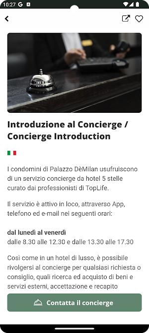 Palazzo Dèmilan Concierge Screenshot 3