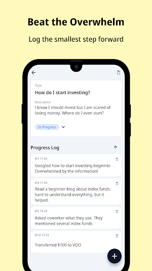 Bother Bin: Brain Dump & Track Screenshot 1