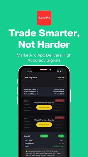 MarketPro: Trading Signals App Screenshot 0