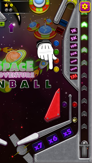 Pin Ball Space Adventure Screenshot 1