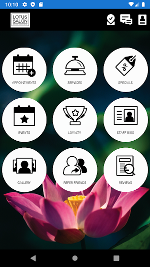 Lotus Salon Screenshot 1
