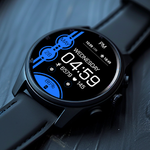 Key WF82 Digital Watch Face Screenshot 2