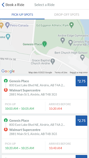 Airdrie Transit: Hello To Go Screenshot 3