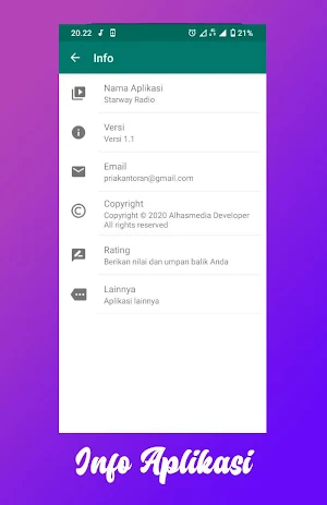 Starway Radio Screenshot 1