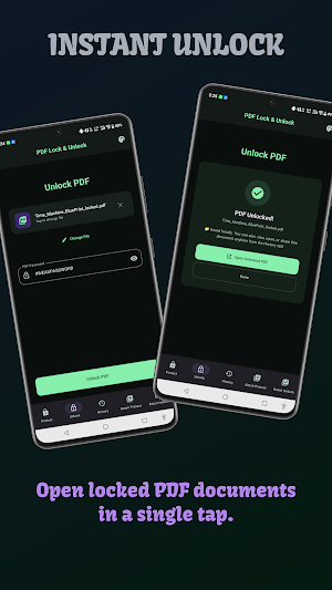 PDF Lock & Unlock Passwords Screenshot 2