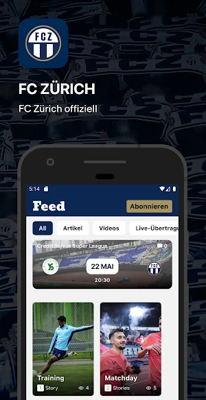 FC Zürich Offiziell Screenshot 0