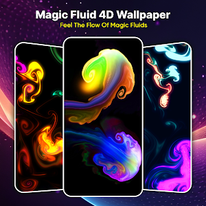 Magic Fluid: Wallpaper 3D Screenshot 0