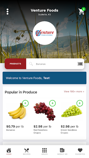 Venture Foods Screenshot 0