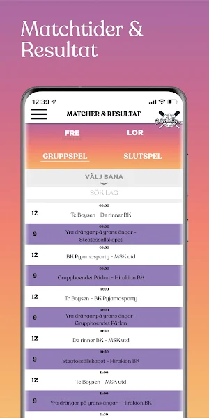Brännbollsyran Cup Screenshot 1