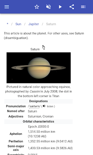 Solar system Screenshot 3