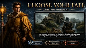 Starfall: Deckbuilder Card RPG Screenshot 2