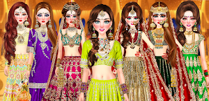 Indian Game Makeup & Dress up Screenshot 0