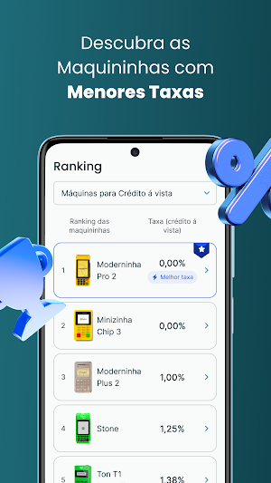 Maquininha: Compare Menor Taxa Screenshot 0