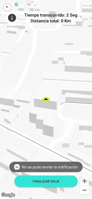 QtaxiDriver Screenshot 1
