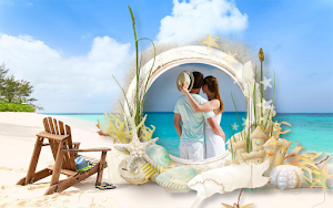 Beach photo frames editor Screenshot 1