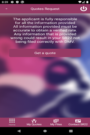 SR22 Insurance Savings Screenshot 1