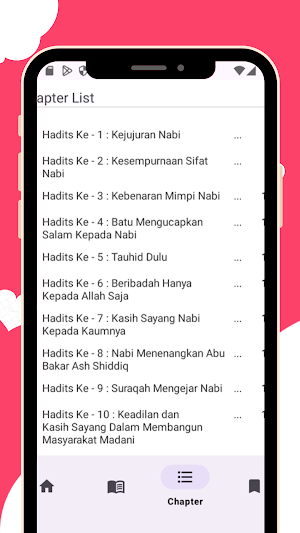40 Hadits Seputar Sirah Nabi Screenshot 2