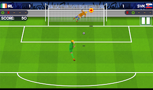 Penalty Shootout EURO football Screenshot 0