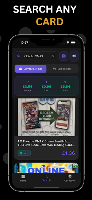 Pokemon Card Value Scanner Pro Screenshot 1