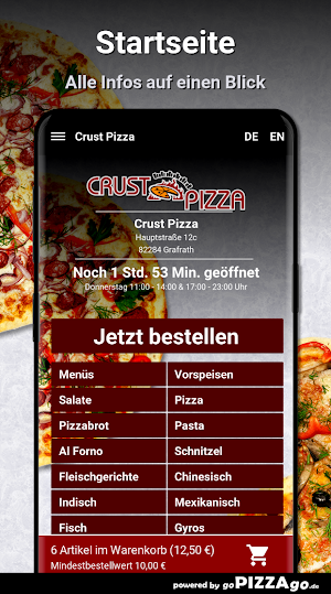 Crust Pizza Grafrath Screenshot 1