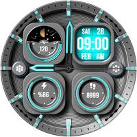 NEONIX - HYBRID WATCH FACE