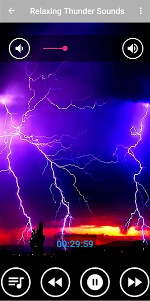 Rain & Thunder Healing Sounds for Deep Sleeping Screenshot 0