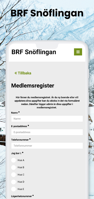 BRF Snöflingan Screenshot 2