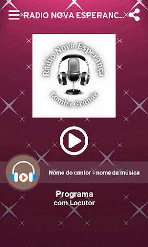 Rádio Nova Esperança da Lomba Screenshot 0
