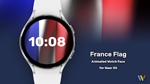 France Flag Watch Face Screenshot 0