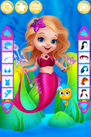 Cute Mermaid Dress Up Screenshot 1