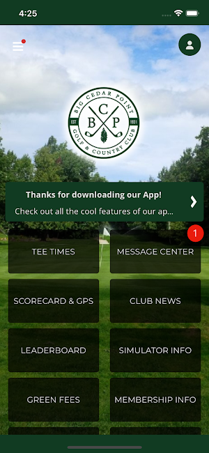 Big Cedar Point Golf & CC Screenshot 1