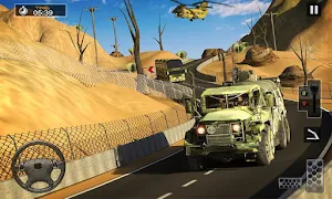 US Army Cargo Truck Transport Military Bus Driver Screenshot 0