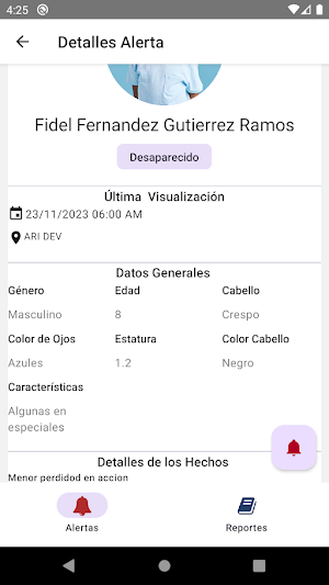 Alerta Amber Pma Screenshot 3
