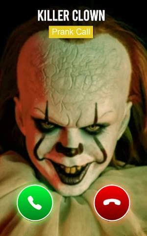 Killer Clown Fake Video Call Screenshot 3